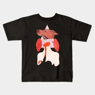 Wolf Triangle Kids T-Shirt